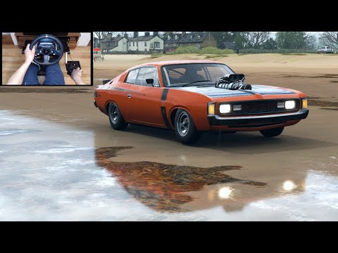 Forza Horizon 4 - 1972 Chrysler VH Valiant Charger R/T E49 | Logitech G920 Steering Wheel Gameplay