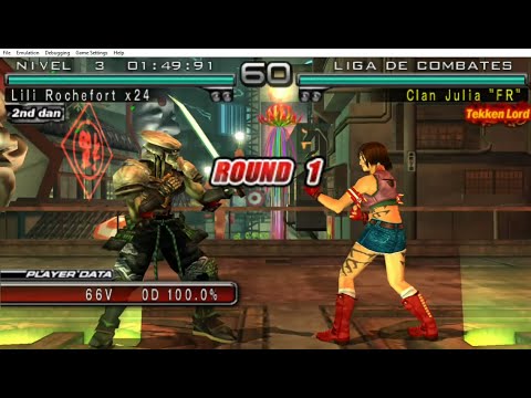 L7 39_4 Yoshimitsu vs Julia - TEKKEN DARK RESURRECTION ( Uchiha x24 )