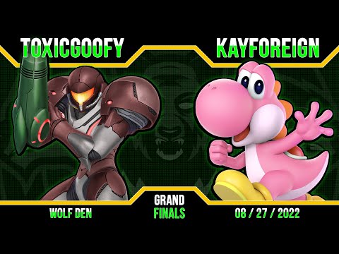 Smash South Wolf Den - ToxicGoofy (Samus) vs. KayForeign (Yoshi) | Grand Finals