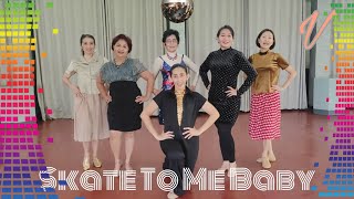 Skate To Me Baby Linedance, Choreographer : Ed Evangelista.
