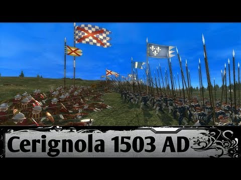 Italian Wars - Battle of Cerignola 1503 AD | Medieval 2 Total War