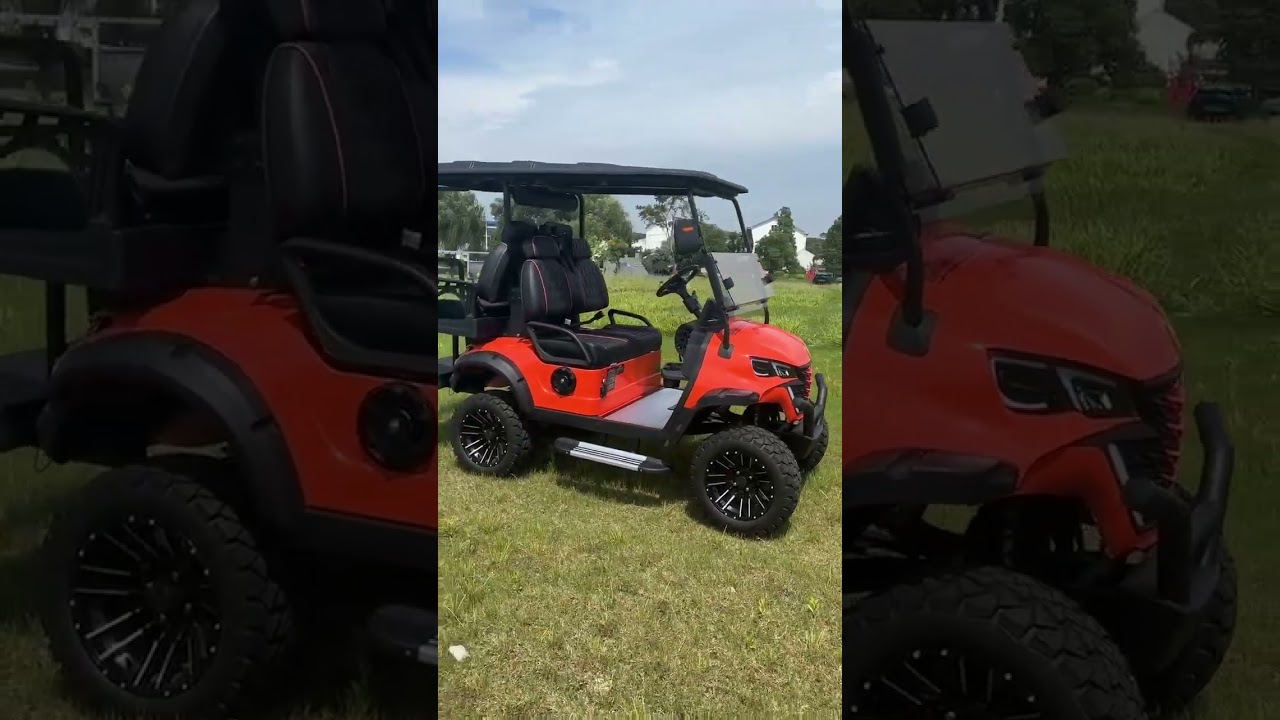 Carrinho de Golfe Elétrico de 2+2 Lugares