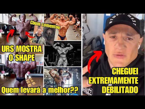 URS MOSTRA O SHAPE ATUAL CBUM COMENTA! Urs vs ramon vs ruff vs Breon. Giga revela viagem difícil !
