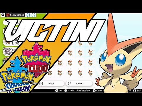 VICTINI in Pokémon Spada & Scudo