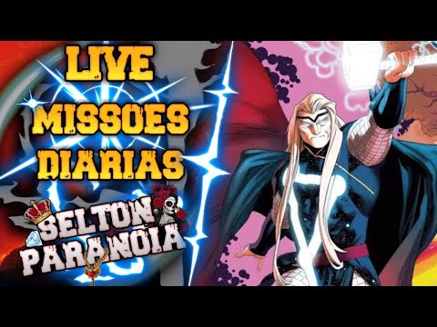 [LIVE] MISSÕES DIÁRIAS DOMINGUEIRA + SORTEIO DE 300 CRISTAIS  - MARVEL FUTURE FIGHT