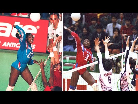 Monster of the Vertical Jump - Mireya Luis /  Height 173cm / Spike 338cm