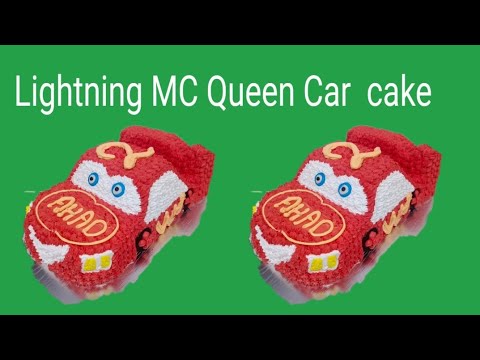 Lightning Mc Queen Car Cake By Chef Mazhar Gujjar📷📸🥀📽🎥😍👈🙌