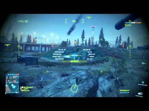 Battlefield 3 Armored Kill new DLC gameplay - whole round on Death Valley map