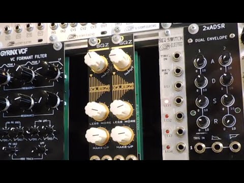 Squeeze Audio Compressor by Feedback [USER REVIEW + Demo] DIY SMD Eurorack