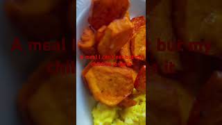 Something quick #food #gastroparesis #contentcreator #bacon #eggs #homefries #foodie #fypyoutube