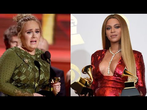 Singers Thanking Beyoncé When They Win Amy Awards, Adele - Britney Spears - Lizzo -