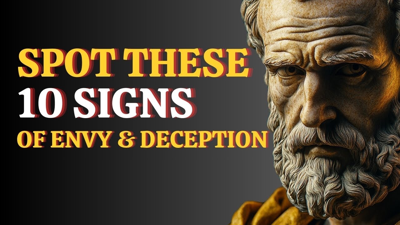10 Signs of Envy & Deception You Must Spot | Stoic Wisdom