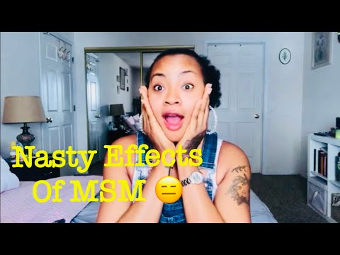 Nasty Effects of MSM Story Time | Skin Lightening Supplement Review