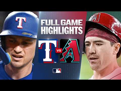 애리조나 VS 텍사스 6:7 MLB 하이라이트