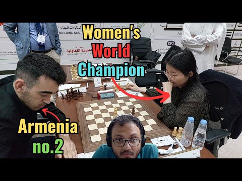 Women's World Champion takes on Armenian no.2 | Martirosyan vs Ju Wenjun | Sharjah Masters 2023