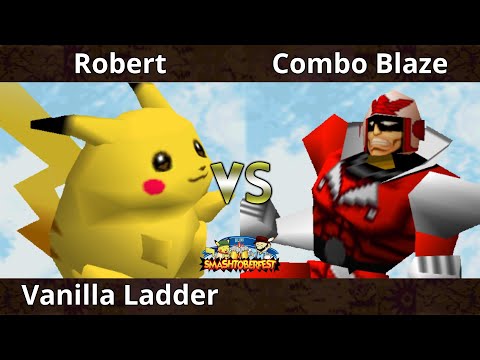 Smashtoberfest 2022 - Combo Blaze (Falcon) Vs. Robert (Pikachu) SSB64 Smash Tournament