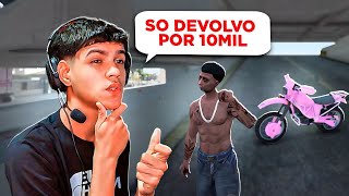 ROUBEI A MOTO E PEDI RECOMPESA no GTA RP (Pitoco Dugera)