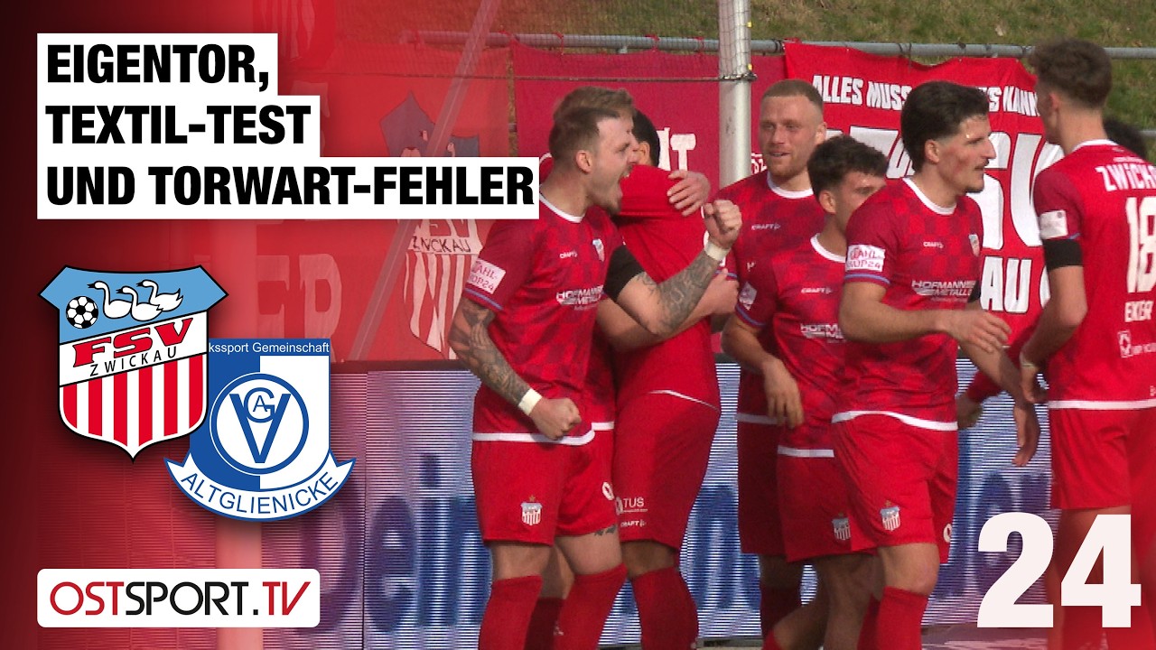 FSV Zwickau vs VSG Altglienicke Highlights