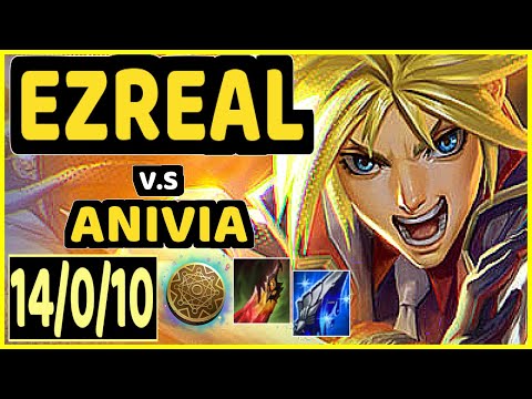XIOH (EZREAL) vs ANIVIA - 14/0/10 KDA MID CHALLENGER GAMEPLAY - EUW