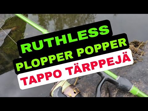 Pottukoira kalastaa- jakso 124- plopper popper-haukea-tappo tärppejä