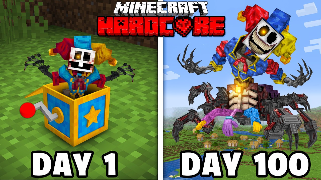 I Survived 100 Days as PROTOTYPE in Minecraft