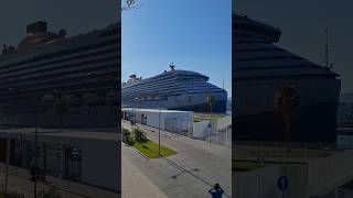 Scarlet Lady pronta a partire dal porto di Palermo