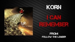Korn - I Can Remember [Lyrics Video]