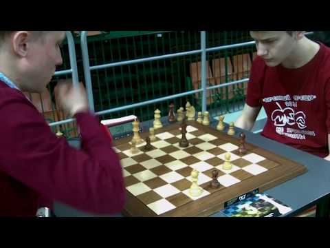 Babanin Gleb - GM Ruslan Ponomariov, Najdor defence, Pirc Defence, Double round