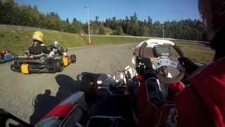 preview picture of video 'KF3 Kartbahn Ampfing The Best of 16.August 2013 Onboard'