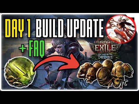 Day 1 Build Update & FAQ - Poisonburst Arrow Pathfinder - Path of Exile 2