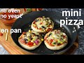 mini pizza recipe on tawa with instant homemade pizza sauce | pizza mini recipe with pizza sauce