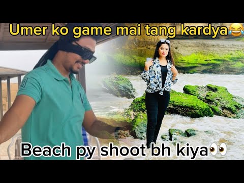 Manora beach gaye umer ki family k sath 😂 harkaty dkhyn hmari😂