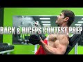 Contest Prep Back and Biceps 10 Weeks Out