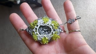 DIY Moss Pendant
