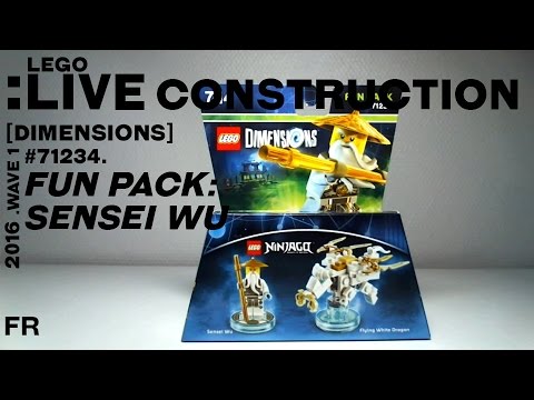 Vidéo LEGO Dimensions 71234 : Pack Héros : Sensei Wu
