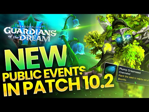 NEW Public Event in Patch 10.2 Guide︱Superbloom, Emerald Frenzy & Emerald Bounty