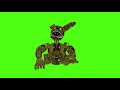 Fnaf Springtrap Bonnie Green Screens Jumpscare Included
