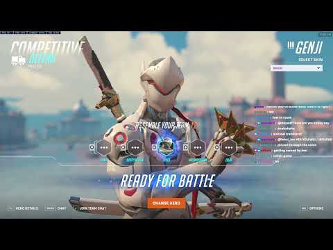 THIS IS WHAT GENJI'S FULL POTENTIAL LOOKS LIKE - NECROS! OVERWATCH 2 TOP 500 SEASON 4