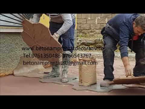 Beton Amprentat Curteni - Mureș Tel.0761350488 -0766543767
