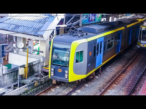 RailWay. Sistema de transporte leve sobre trilhos de Manila. Metrorail - LRT Linha 1 / Метрополитен Манилы. LRT-1