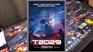 T2029 - Terminator 2 Board Game Preview - Gen Con 2017