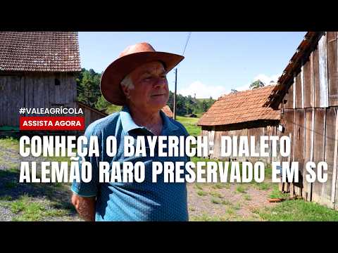 BAYERICH: dialeto alemão quase extinto na Europa ainda é falado no interior de Santa Catarina