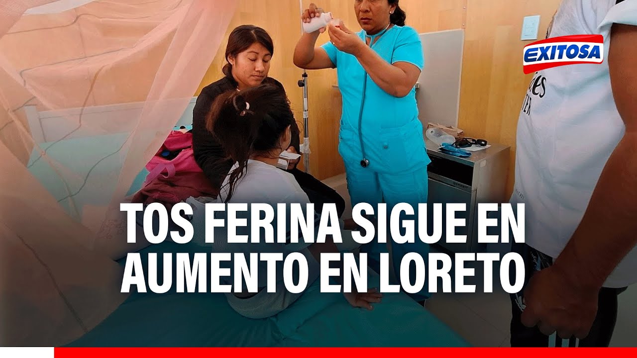 🔴🔵 Tos ferina sigue en aumento en Loreto: "No tenemos personal que llegue a las zonas aisladas"