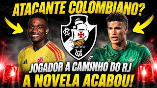 ATACANTE COLOMBIANO NO VASCO REFORÇO A CAMINHO DO RJ?