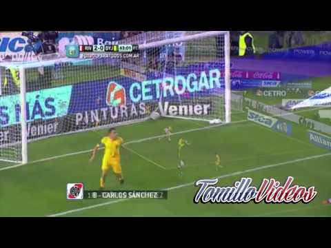 River Plate 3 Defensa y Justicia 0 - Torneo Transicion 2014 HD