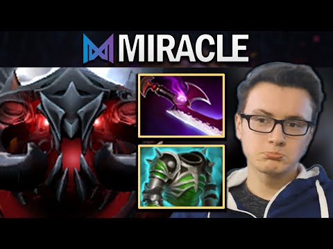 NIGMA.MIRACLE SHADOW FIEND ON SAFELANE - DOTA 2 7.25 GAMEPLAY
