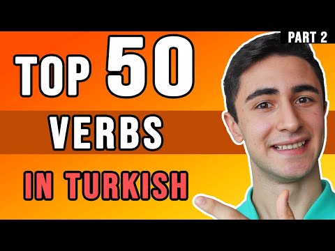 Most Common 50 Verbs in Turkish - Part 2