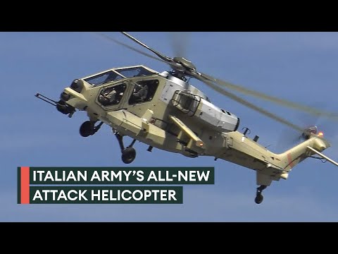 Fenice: The next-generation Italian AW249 attack helicopter takes to the skies