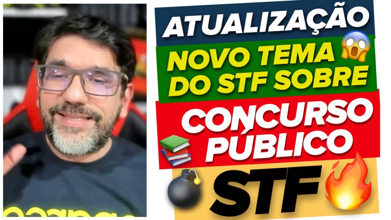 🔴😱 NOVA TESE DO STF SOBRE CONCURSO PÚBLICO E DIREITO SUBJETIVO À NOMEAÇÃO - TEMA 683 🔴