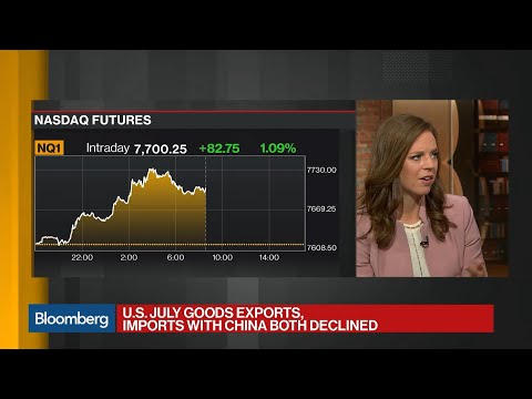 U.S. July Trade Deficit Narrows to $54 Billion